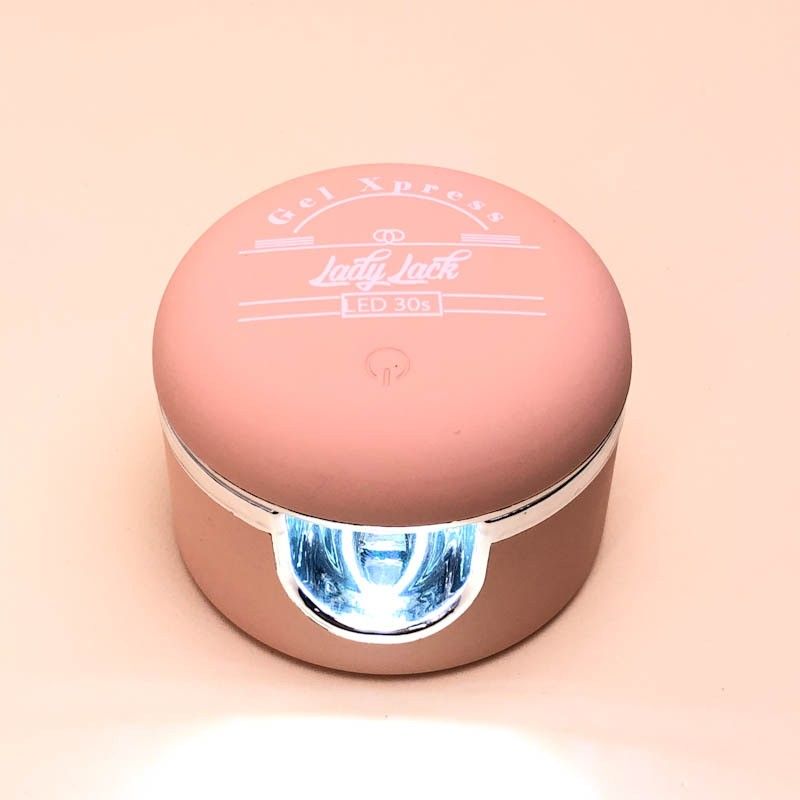 Lámpara LED 3W Mini Macaron Rosa Velvet