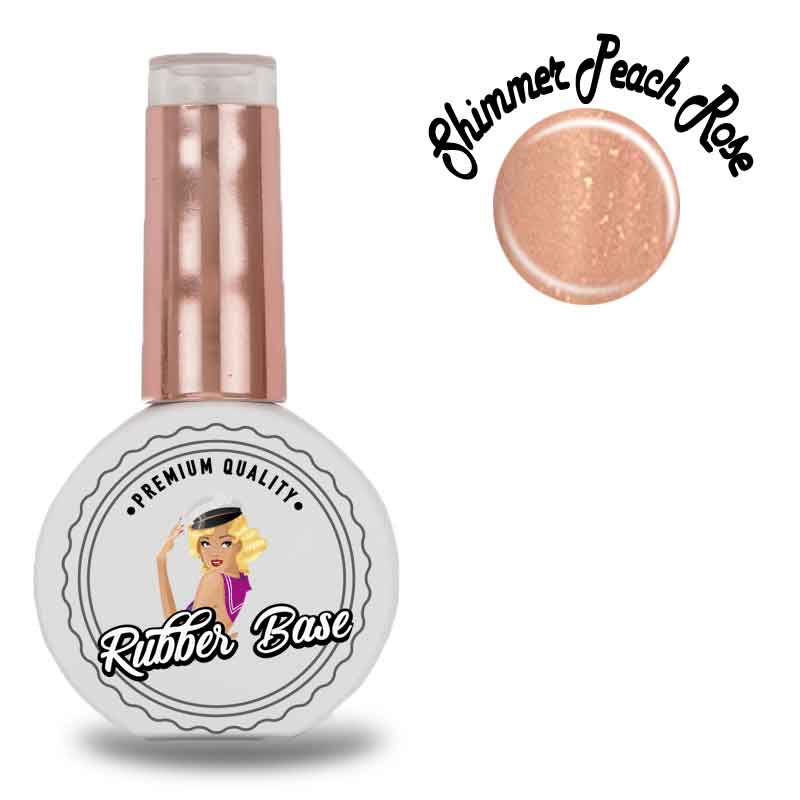 Base Rubber Shimmer Peach Rose