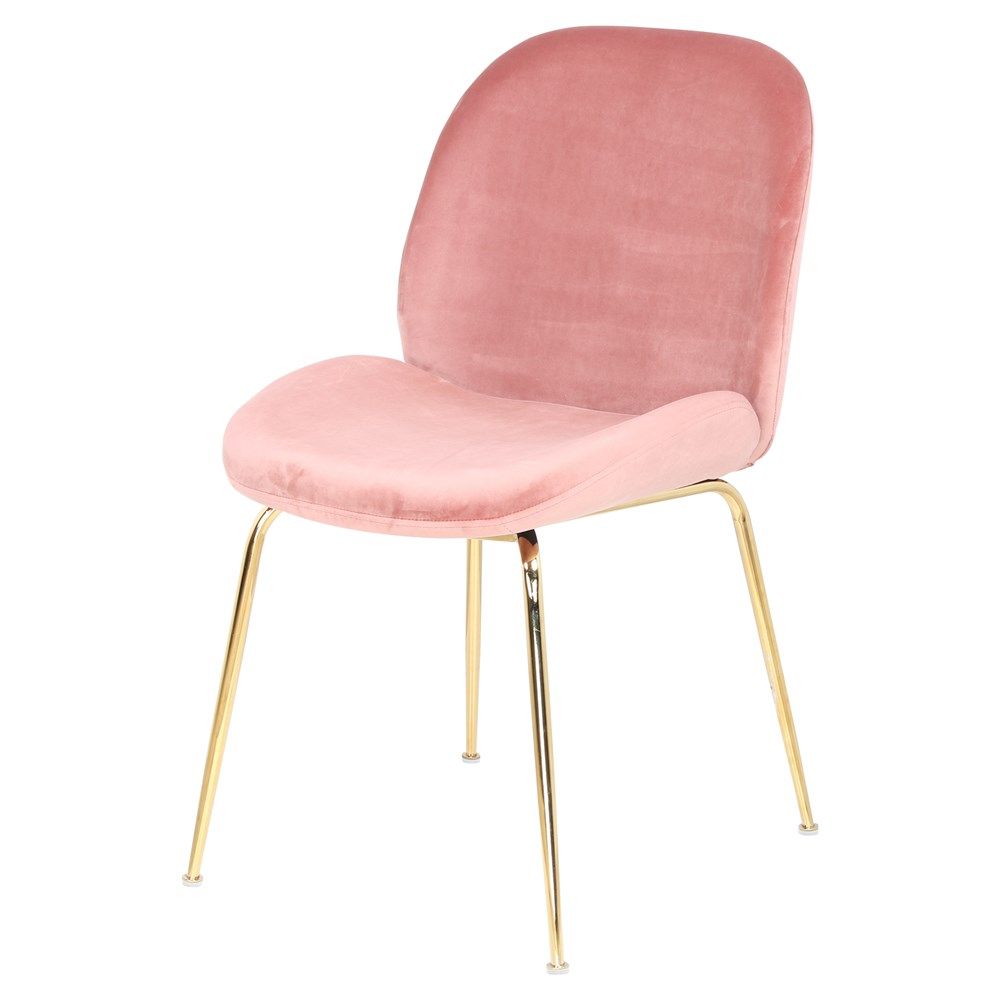 oportunidad-silla-terciopelo-rosa-con-patas-doradas-usada